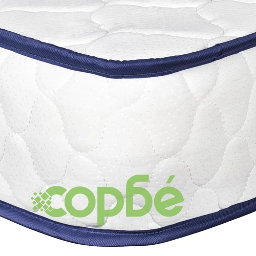 Легло с мемори матрак, черно, изкуствена кожа, 140x200 см ➤ топ цена ➤ sorbe.bg