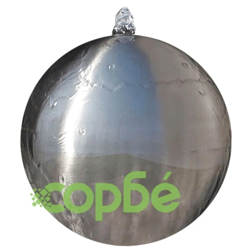 Градински сфери за фонтан с LED, 3 бр, неръждаема стомана ➤ топ цена ➤ sorbe.bg