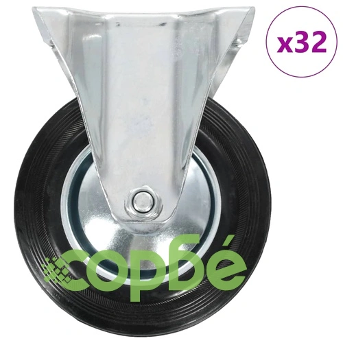 32 бр фиксирани колела, 160 мм ➤ топ цена ➤ sorbe.bg