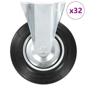 32 бр фиксирани колела, 200 мм