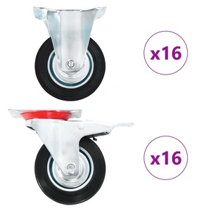 32 бр колела, 100 мм