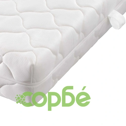 Легло с LED и матрак, таупе, плат, 160x200 cм ➤ топ цена ➤ sorbe.bg