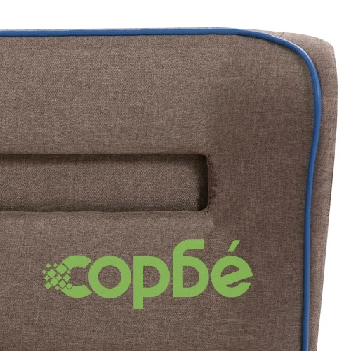 Легло с LED и матрак, таупе, плат, 160x200 cм ➤ топ цена ➤ sorbe.bg