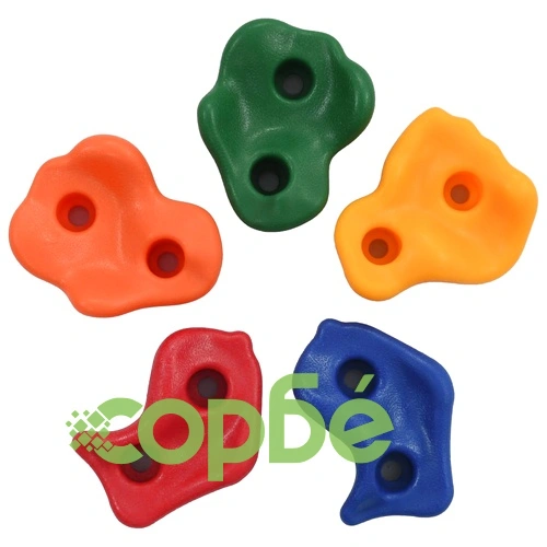 Камъни за катерене, 20 бр, многоцветни, PE ➤ топ цена ➤ sorbe.bg