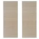 Правоъгълни килими от естествен бамбук 2 бр 120x180 см