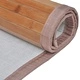 Бамбукови постелки за баня, 2 бр, 60x90 см, кафяви