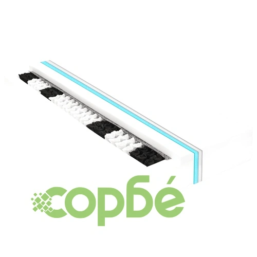 Детско легло полицейска кола с матрак 90x200 см 7 зони H2 ➤ топ цена ➤ sorbe.bg