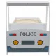 Детско легло полицейска кола с матрак 90x200 см 7 зони H3