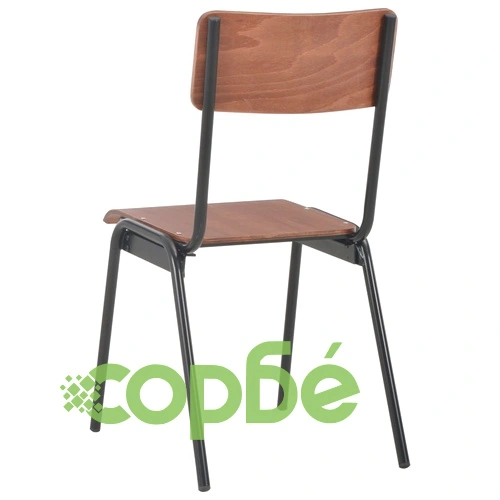 Трапезни столове, 6 бр, кафяви, шперплат ➤ топ цена ➤ sorbe.bg