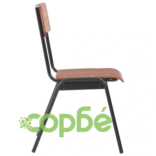 Трапезни столове, 6 бр, кафяви, шперплат ➤ топ цена ➤ sorbe.bg