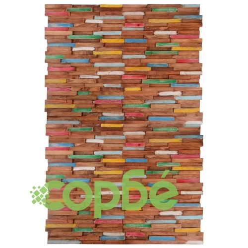 Стенни облицовъчни панели, 20 бр, тик, 2 м² ➤ топ цена ➤ sorbe.bg
