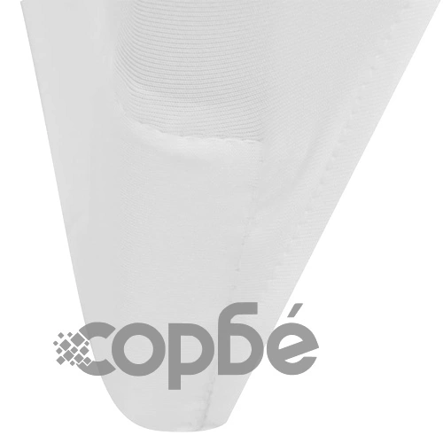 Калъфи за столове, разтегателни, бели, 12 бр ➤ топ цена ➤ sorbe.bg