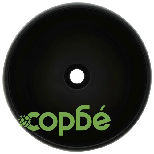 Комплект мебели за баня от две части, керамика, бял ➤ топ цена ➤ sorbe.bg