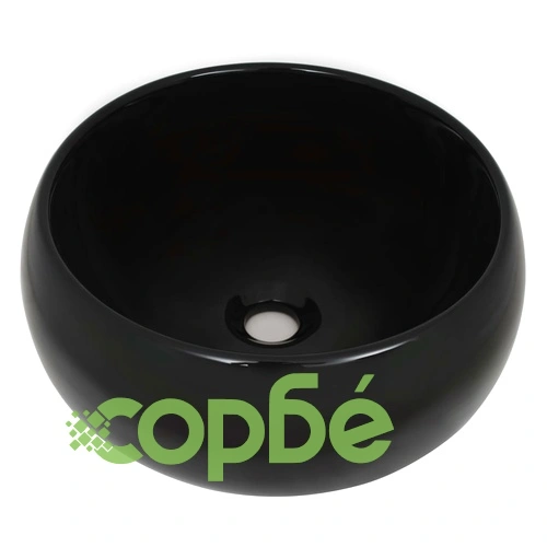 Комплект мебели за баня от две части, керамика, бял ➤ топ цена ➤ sorbe.bg