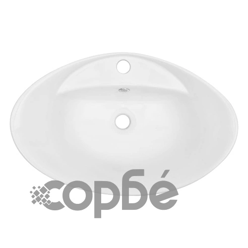 Комплект мебели за баня от три части, керамика, черен ➤ топ цена ➤ sorbe.bg