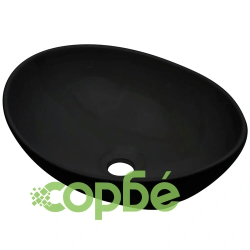 Комплект мебели за баня от три части, керамика, бял ➤ топ цена ➤ sorbe.bg