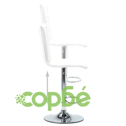 Бар комплект от 3 части, изкуствена кожа, черен ➤ топ цена ➤ sorbe.bg