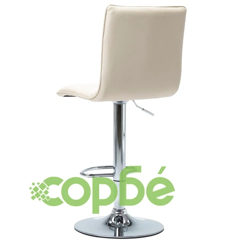 Бар комплект от 3 части, изкуствена кожа, бял ➤ топ цена ➤ sorbe.bg