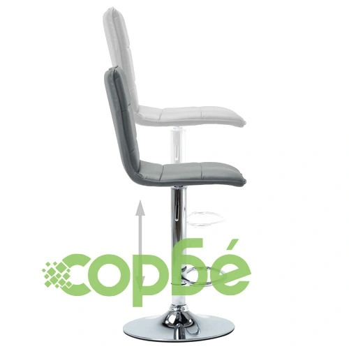 Бар комплект от 3 части, изкуствена кожа, черен ➤ топ цена ➤ sorbe.bg