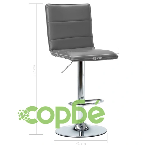 Бар комплект от 3 части, изкуствена кожа, бял ➤ топ цена ➤ sorbe.bg