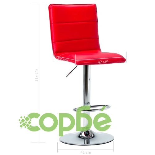 Бар комплект от 3 части, изкуствена кожа, черен ➤ топ цена ➤ sorbe.bg