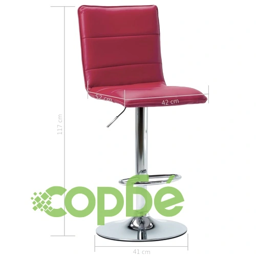 Бар комплект от 3 части, изкуствена кожа, черен ➤ топ цена ➤ sorbe.bg