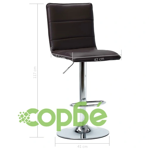 Бар комплект от 3 части, изкуствена кожа, черен ➤ топ цена ➤ sorbe.bg