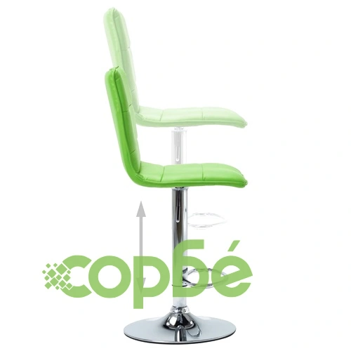 Бар комплект от 3 части, изкуствена кожа, бял ➤ топ цена ➤ sorbe.bg