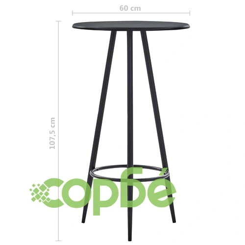 Бар комплект от 5 части, пластмаса, бял ➤ топ цена ➤ sorbe.bg