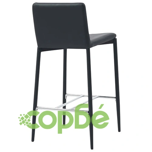 Бар комплект от 5 части, изкуствена кожа, черен ➤ топ цена ➤ sorbe.bg