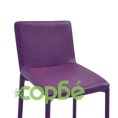 Бар комплект от 3 части, изкуствена кожа, лилав ➤ топ цена ➤ sorbe.bg