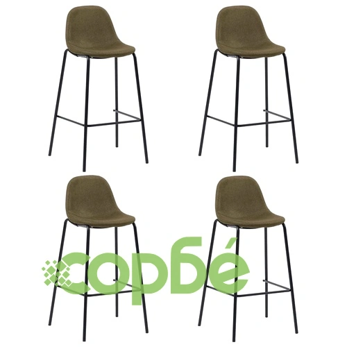 Бар комплект от 5 части, текстил, кафяв ➤ топ цена ➤ sorbe.bg