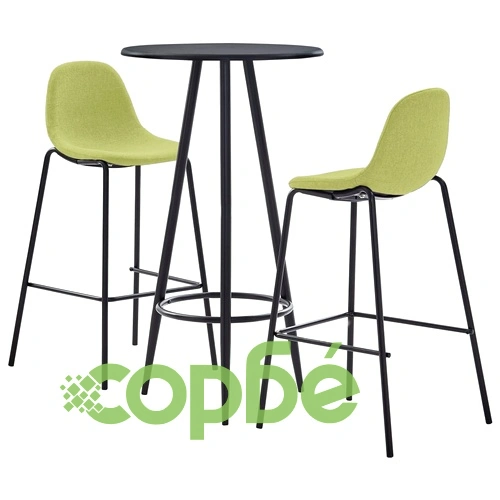 Бар комплект от 3 части, текстил, зелен ➤ топ цена ➤ sorbe.bg