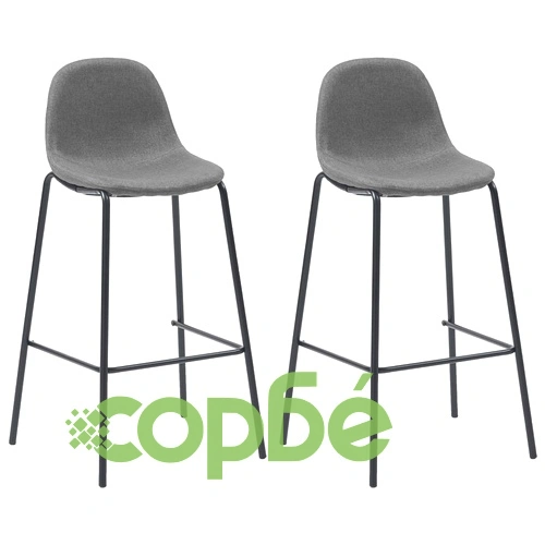 Бар комплект от 3 части, текстил, таупе ➤ топ цена ➤ sorbe.bg