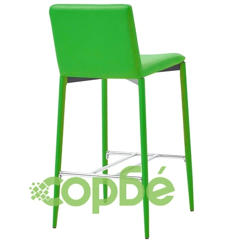 Бар комплект от 3 части, изкуствена кожа, зелен ➤ топ цена ➤ sorbe.bg