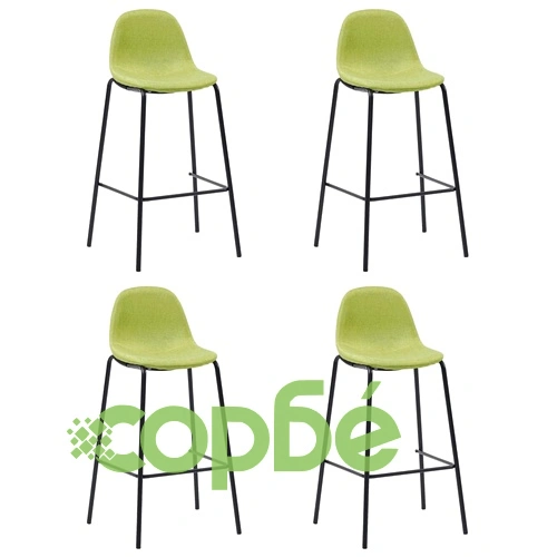 Бар комплект от 5 части, текстил, зелен ➤ топ цена ➤ sorbe.bg