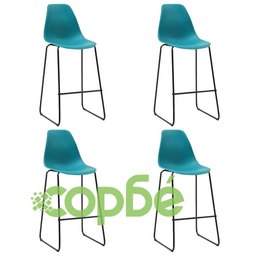 Бар комплект от 5 части, пластмаса, тюркоаз ➤ топ цена ➤ sorbe.bg