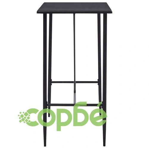 Бар комплект от 5 части, изкуствена кожа, виненочервен ➤ топ цена ➤ sorbe.bg