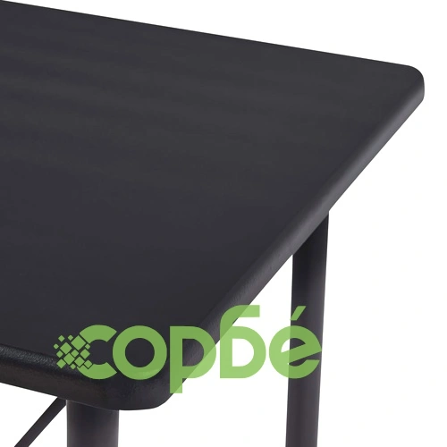 Бар комплект от 5 части, изкуствена кожа, виненочервен ➤ топ цена ➤ sorbe.bg