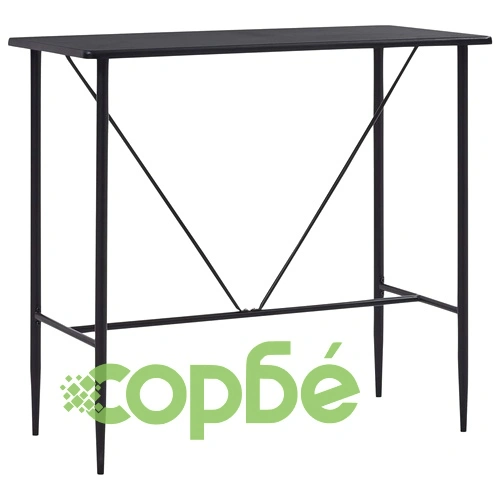 Бар комплект от 5 части, изкуствена кожа, оранжев ➤ топ цена ➤ sorbe.bg