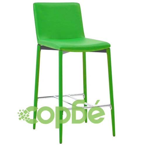 Бар комплект от 5 части, изкуствена кожа, зелен ➤ топ цена ➤ sorbe.bg