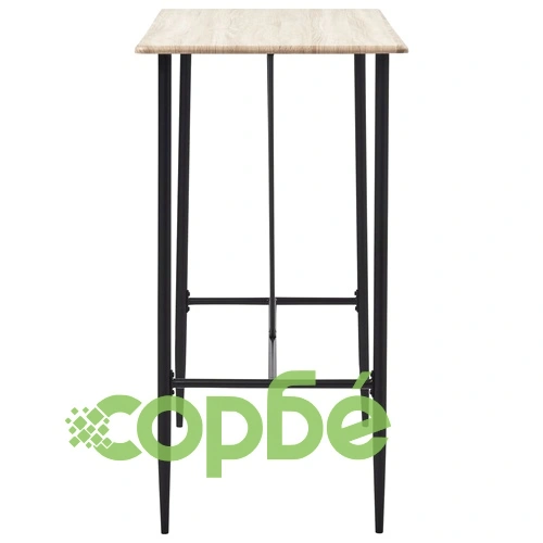 Бар комплект от 5 части, текстил, кафяв ➤ топ цена ➤ sorbe.bg