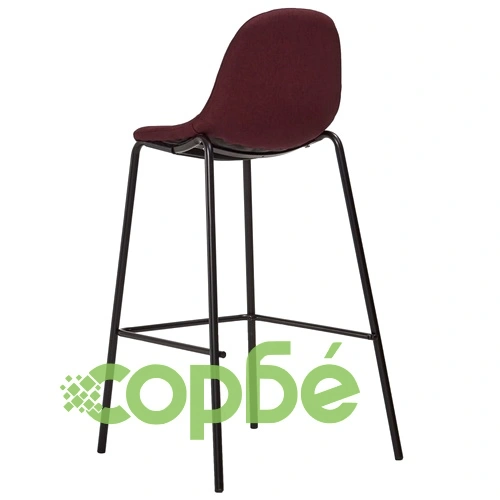 Бар комплект от 5 части, текстил, виненочервен ➤ топ цена ➤ sorbe.bg