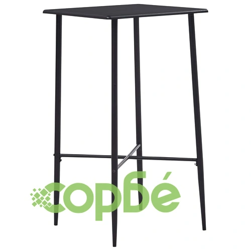 Бар комплект от 3 части, изкуствена кожа, кафяв ➤ топ цена ➤ sorbe.bg