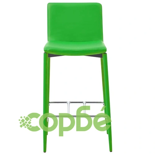 Бар комплект от 3 части, изкуствена кожа, зелен ➤ топ цена ➤ sorbe.bg