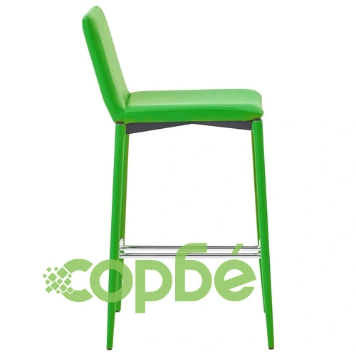 Бар комплект от 5 части, изкуствена кожа, зелен ➤ топ цена ➤ sorbe.bg