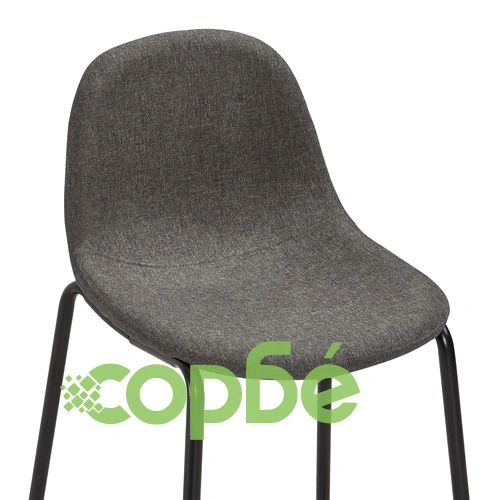 Бар комплект от 3 части, текстил, тъмносив ➤ топ цена ➤ sorbe.bg