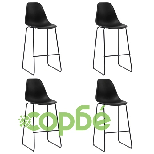 Бар комплект от 5 части, пластмаса, черен ➤ топ цена ➤ sorbe.bg