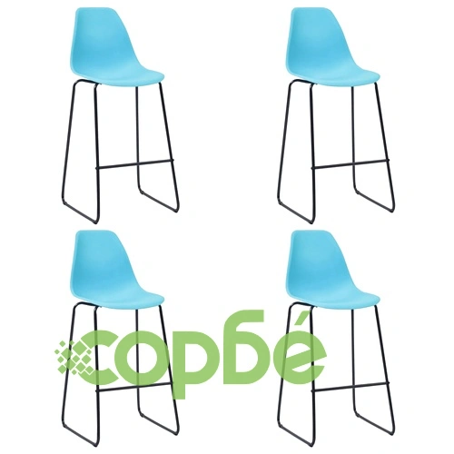 Бар комплект от 5 части, пластмаса, син ➤ топ цена ➤ sorbe.bg