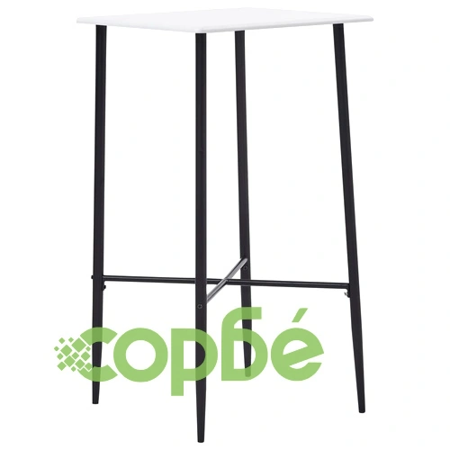 Бар комплект от 5 части, изкуствена кожа, червен ➤ топ цена ➤ sorbe.bg